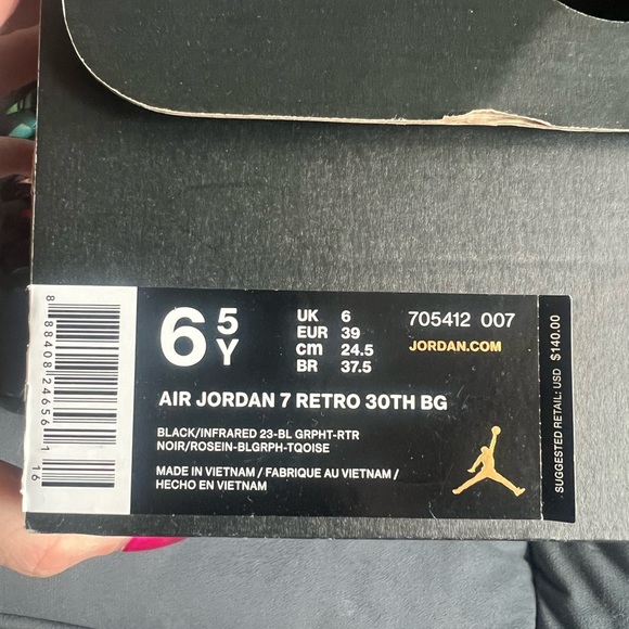 Jordan 7 Retro 30th BG “Barcelona Nights” - Picture 2 of 5